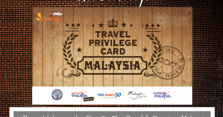 Malaysia Travel Privilege Card [Giveaway Closed]